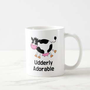 Mug Amusant Cute Cow Pun Design de dessin