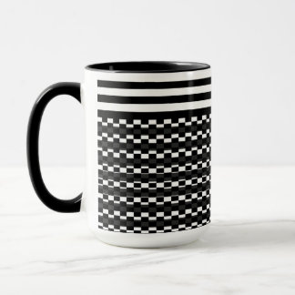 Mug Amusant et joli noir et blanc