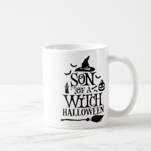 Mug Amusant Fils D'Halloween D'Une Sorcière Bébé