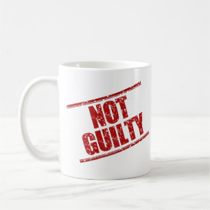 Mug Amusant Humour non coupable