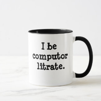 Mug Amusant Informatique Alphabétisation Informatique 