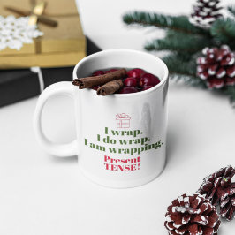 Mug Amusant jeu de Noël | Humour de grammaire