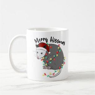 Mug Amusant Joyeux Hissmas Opossum