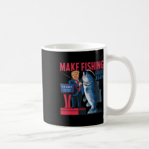 Mug Amusant Rendre la pêche super à nouveau Trump Fish