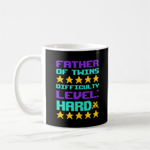 Mug Amusant Twin New Dad Gamer Baby shower Cadeaux