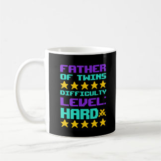 Mug Amusant Twin New Dad Gamer Baby shower Cadeaux