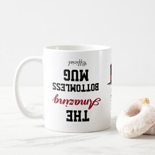 Mug Amusante nouveauté THE OFFICIAL EXTRAORDINAIRE BOT (Avec donut)