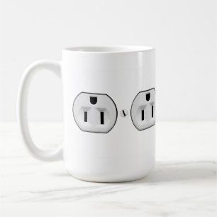 Mug Amusante prise électrique Cadeau électronique