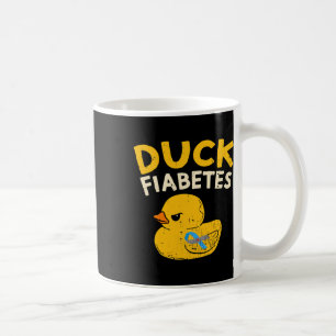 Mug Amusants Diabète Sensibilisation I Canard Fiabetes