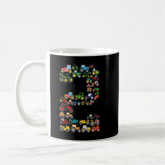 Mug Amusants Enfants 2e anniversaire ferme tracteur De