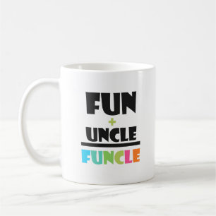Mug Amusement de définition de Funcle+oncle drôle
