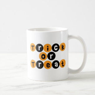 Mug Amusement de Halloween de des bonbons ou un sort