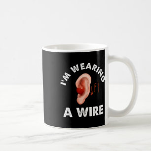 Mug Amusement Malentendant Asl Malentendant Je Porte