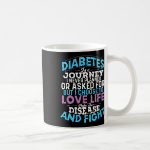 Mug Amusement Type 1 Diabète T1d Sensibilisation Diabé