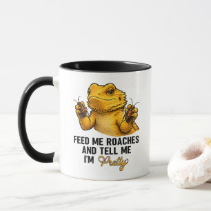 Mug Amusing Propriétaire de Dragon Barbu Amateur de Re