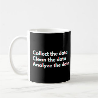 Mug Analyste de données Citation drôle de travail de d