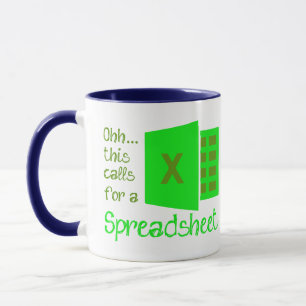 Mug Analyste de données - Ohh ceci appelle une feuille