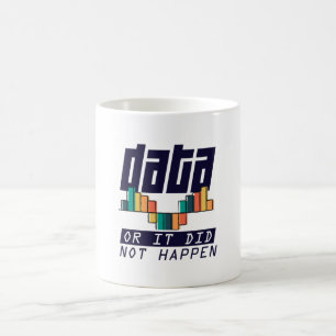 Mug Analyste de données Scientifique Apprentissage en