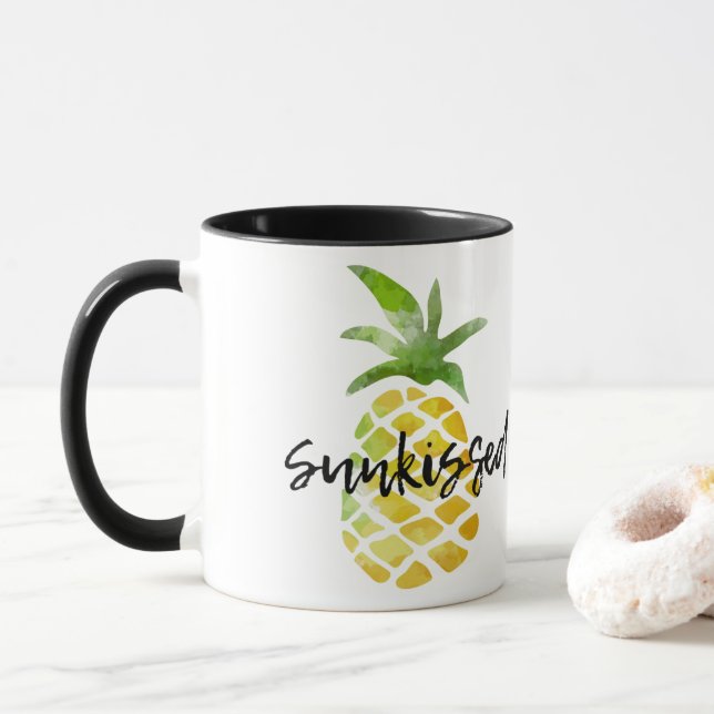 Mug Ananas à bec jaune (Avec donut)