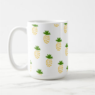 Mug ananas motif de fruits