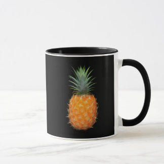 Mug Ananas Néon Fruit Lumineux Art