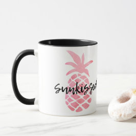 Mug Ananas Pastel Pink