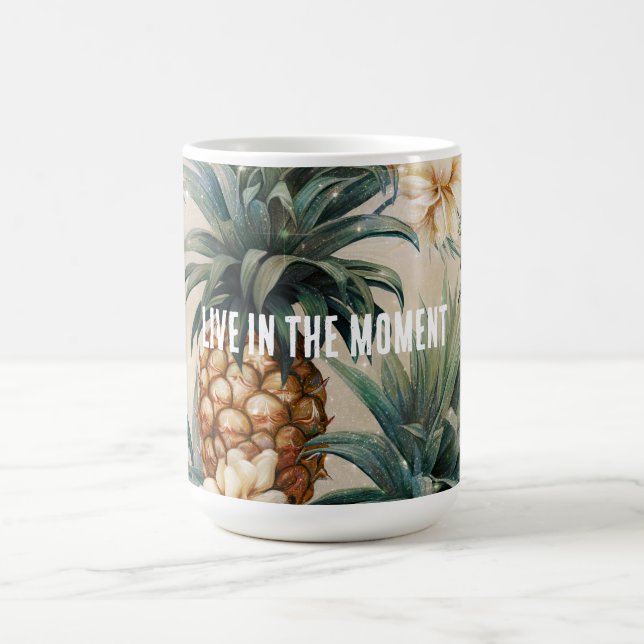Mug Ananas tropicaux Floral (Centre)