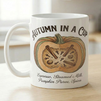 Mug Anatomie de la Latte de Citrouille Ingrédients d'A