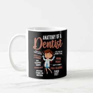 Mug Anatomie Dentaire Dentiste D'Un Dentiste Un Esprit