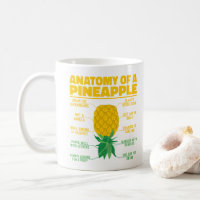 Anatomie d'un Ananas Drôle Amoureux d'Ananas Cool