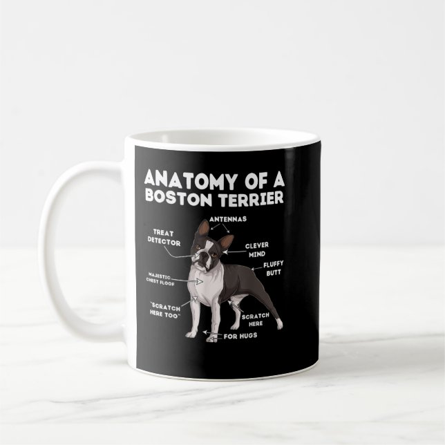 Mug Anatomy of a Boston Terrier (Gauche)