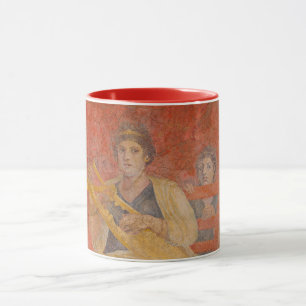 Mug Ancien Romain Pompéi Voisin Fresco Musicien