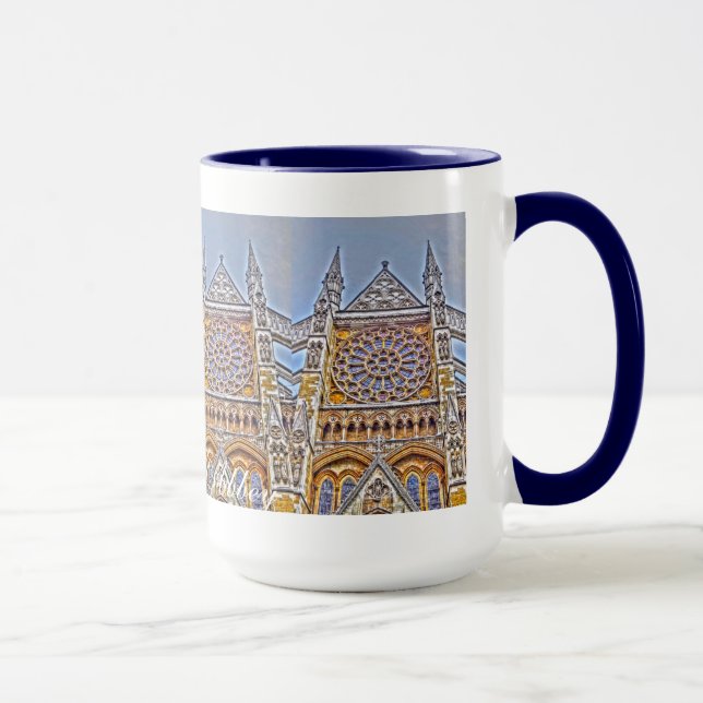 Mug Ancienne abbaye de Tintern, monastère cistercien,  (Droite)