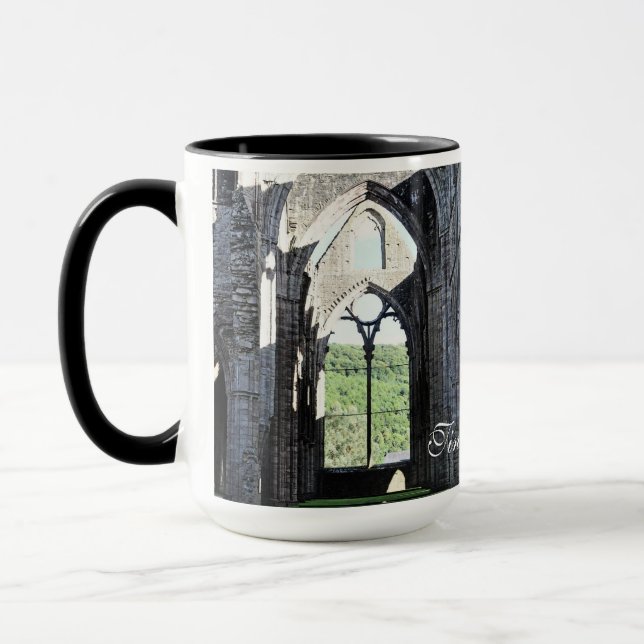 Mug Ancienne abbaye de Tintern, monastère cistercien,  (Gauche)