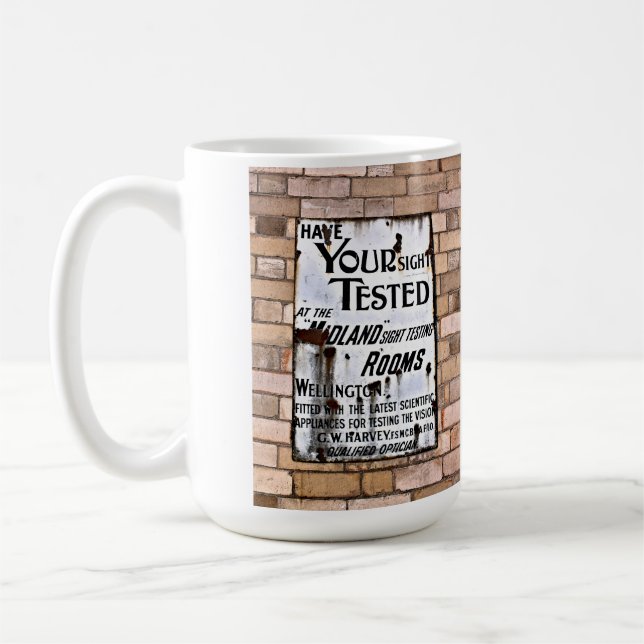 MUG ANCIENNE ANGLETERRE SIGNE VINTAGE (Gauche)