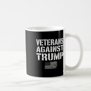 Mug Anciens Combattants Contre Trump Anti-Racisme Usa