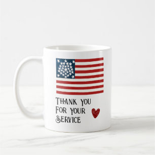 Mug Anciens Combattants Merci Pour Votre Cadeau De Ser