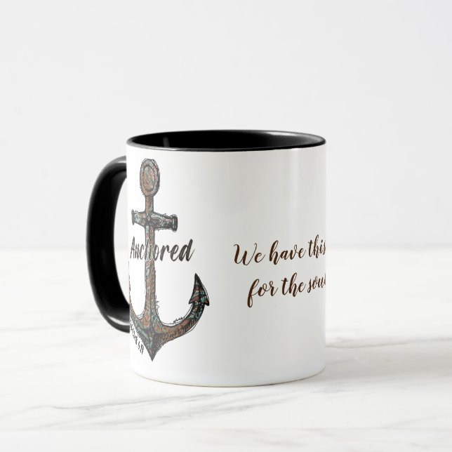 Mug Ancré dans l'espoir (Devant gauche)