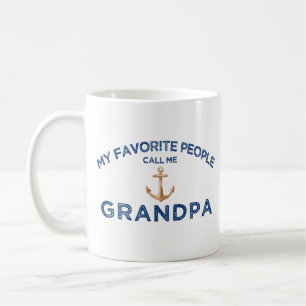 Mug Ancre de la famille Les gens préférés m'appellent