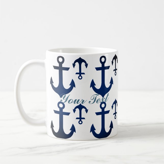 Mug Ancres Ahoy Nautical (Gauche)