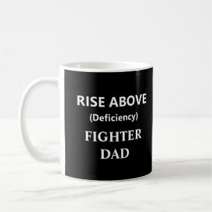 Mug anémie minimale en noir et blanc Déficience en fer