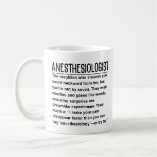 Mug Anesthésiste
