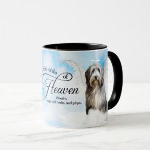 Mug Ange de chien de berger au ciel Mémorial personnal