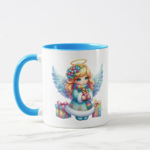 Mug Ange de neige de Noël