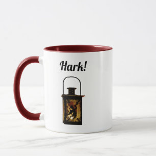 Mug Ange de Noël Lanterne Décor de vacances d'hiver