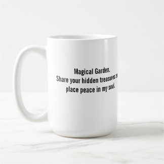 Mug Ange du jardin magique