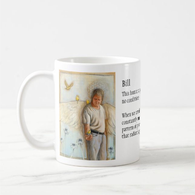 Mug Ange humain Bill (Gauche)
