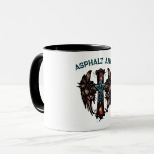Mug Angel d'asphalte, moto