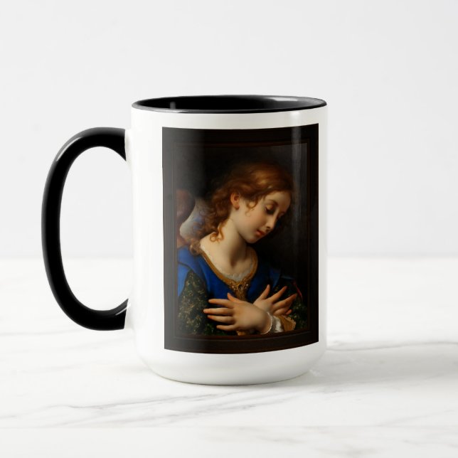 Mug Angel de l'Annonciation par Carlo Dolci (Gauche)