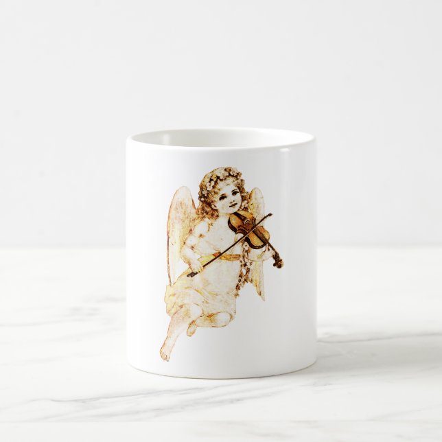 Mug Angel Jouer un violon (Centre)